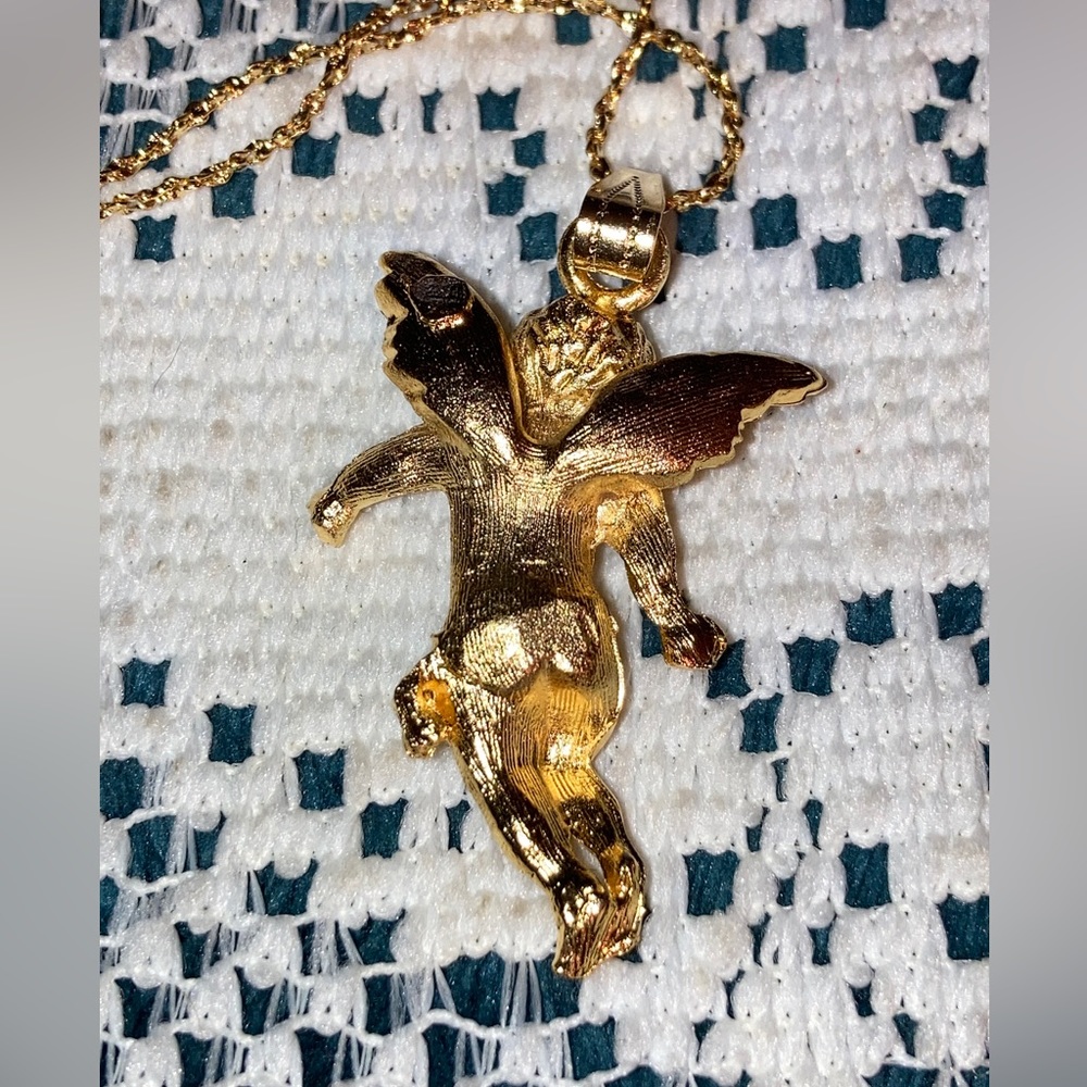 3/$25 Angel Cherub Pendant and Necklace - Picture 7 of 16